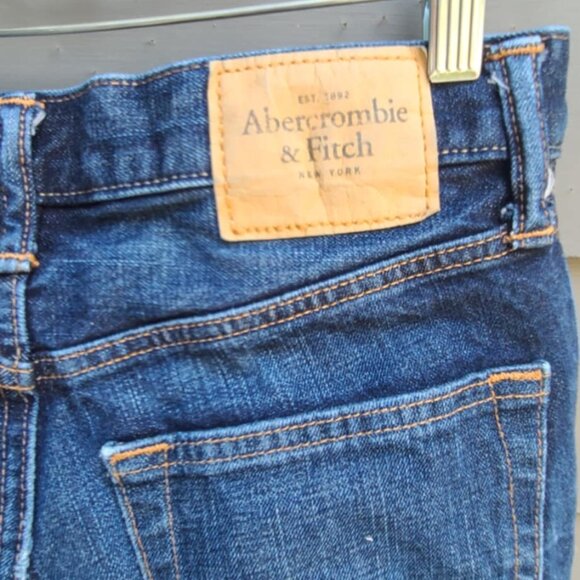 Mens Abercrombie Classic Straight Jeans size 28 x 30 Button Down Fly - Picture 5 of 12